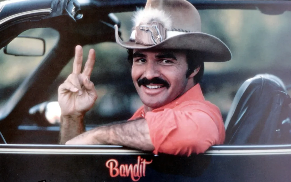Burt Reynolds in Smokey and the Bandit, 1977